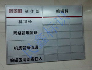 型材標識牌